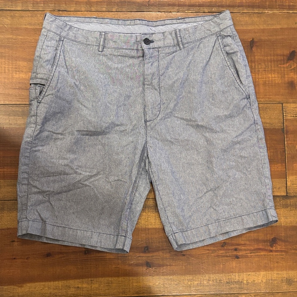Daniel Cremieux stripe Flat Front Shorts